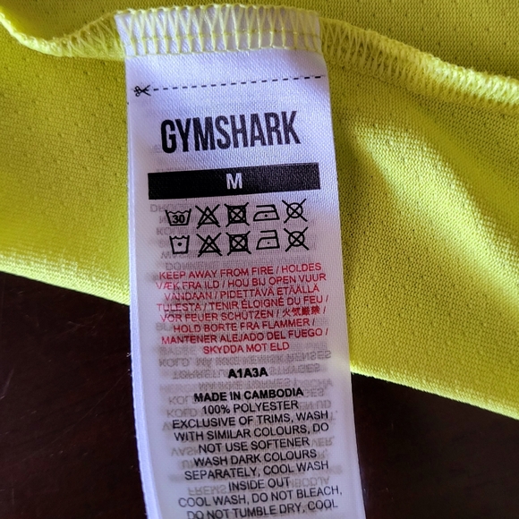 GYMSHARK MENS Tshirt - Picture 2 of 2